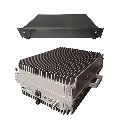  凤山TETRA800数字警用集群数字光纤直放站远近端机